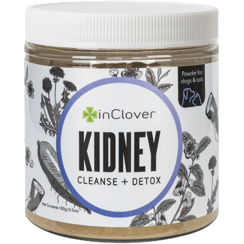 InClover Powder Dog & Cat Supplement, Kidney, Cleanse + Detox, 100-g image number null