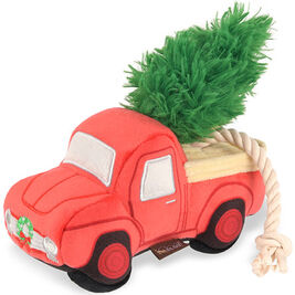 P.L.A.Y. Holiday Home for the Holidays Dog Toy, Holiday Hauler