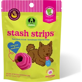 Stashios Stash Strips Dog Enrichment Treats, Peanut Butter & Banana