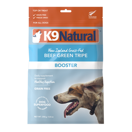 K9 Natural Booster Freeze-Dried Dog Food Topper, Beef Green Tripe