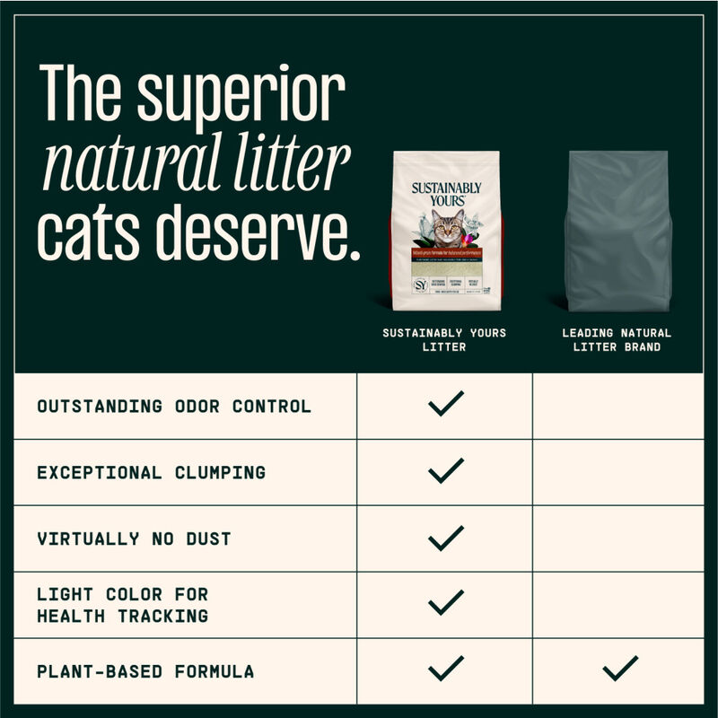 Mud Bay Buy Sustainably Yours Cat Litter, MixedGrain for USD 22.99