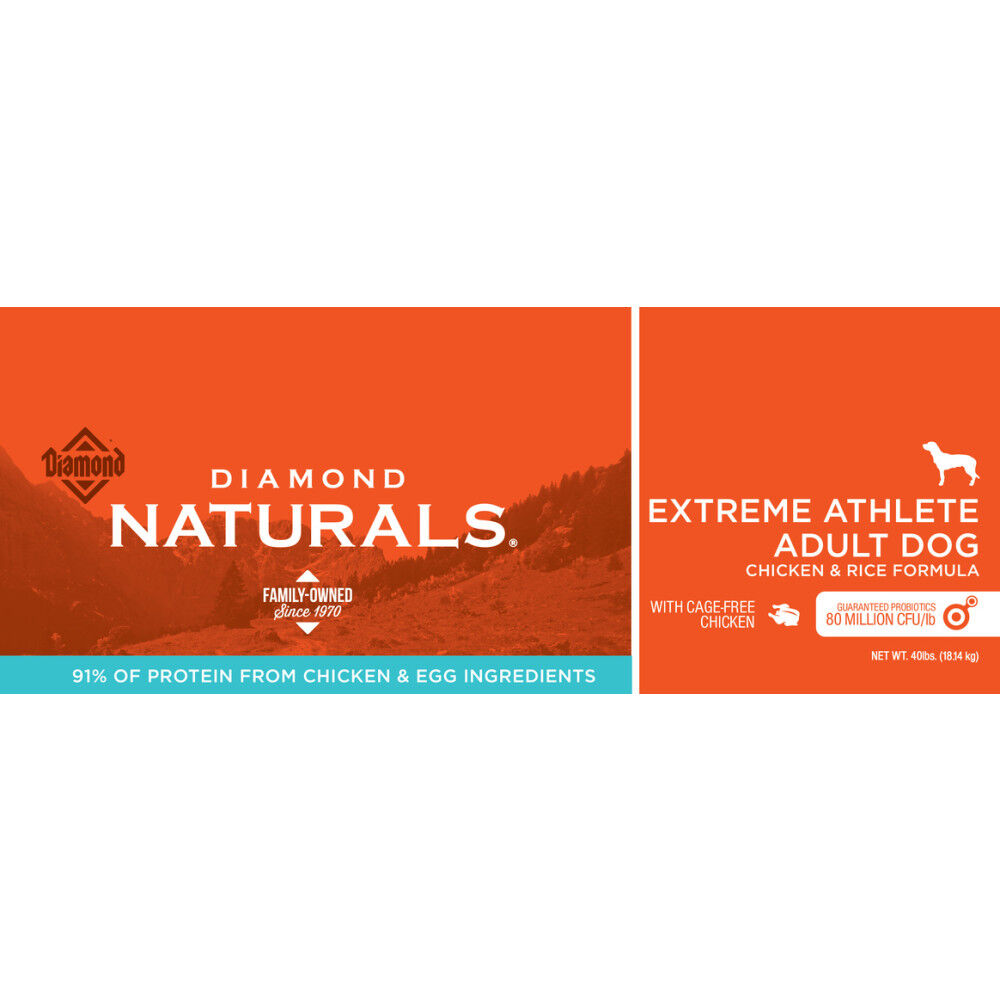 Diamond athlete sales dog food