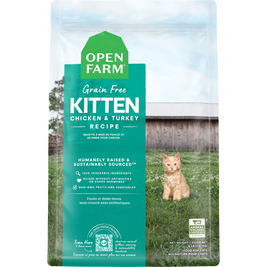 Open Farm Grain-Free Dry Cat Food, Kitten, 4-lb