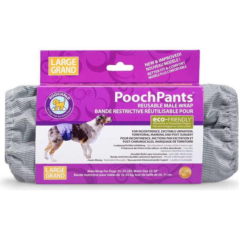 Reusable male dog wraps discount