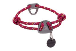 Ruffwear Knot-a-Collar Dog Collar, Hibiscus Pink