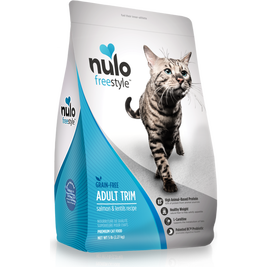 Nulo Freestyle Grain-Free Dry Cat Food, Adult Trim, Salmon & Lentils