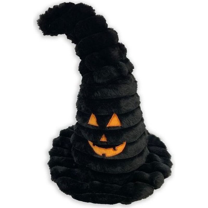 Petlou Halloween Dog Toy, Witch Hat, 15-in image number null