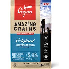 Orijen Amazing Grains Dry Dog Food, Original