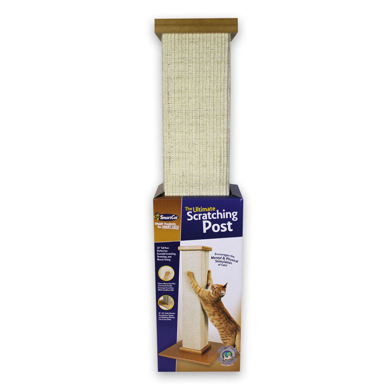 SmartCat The Ultimate Cat Scratching Post, 32-in image number null