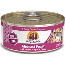 Weruva Classic Canned Cat Food, Mideast Feast, Grilled Tilapia