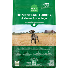 Open Farm Ancient Grains Dry Dog Food, Turkey