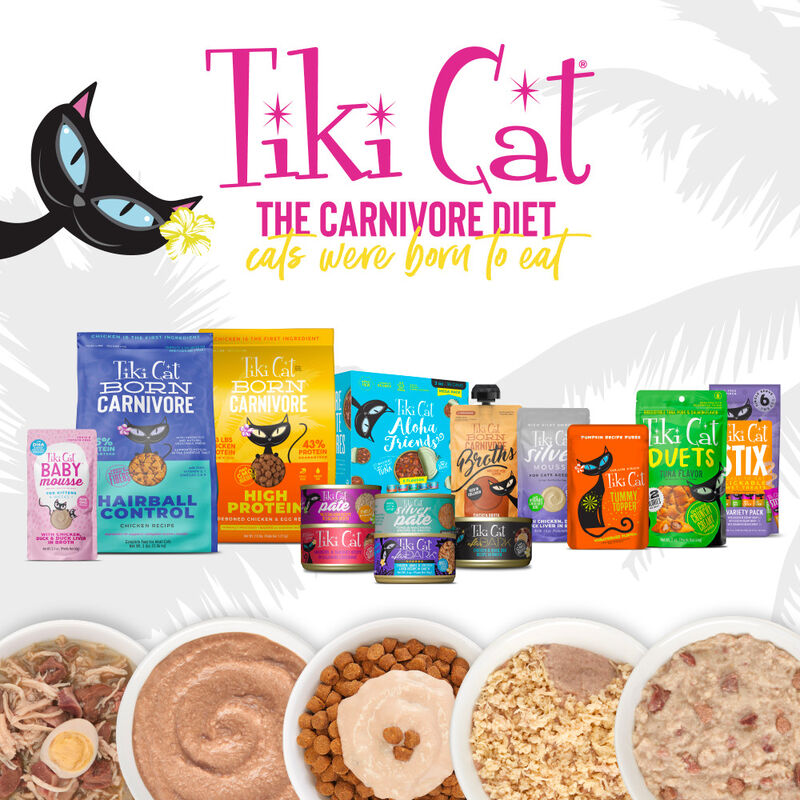 Tiki Cat Gelee Stix Lickable Cat Treats, Chicken, 0.5-oz, 6-pack image number null