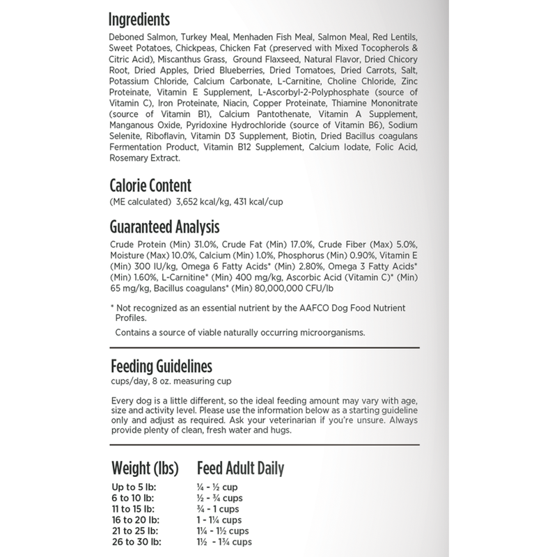 Nulo Freestyle Grain-Free Dry Dog Food, Small Breed, Salmon & Red Lentils image number null