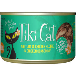 Tiki Cat Luau Canned Cat Food, Ahi Tuna & Chicken