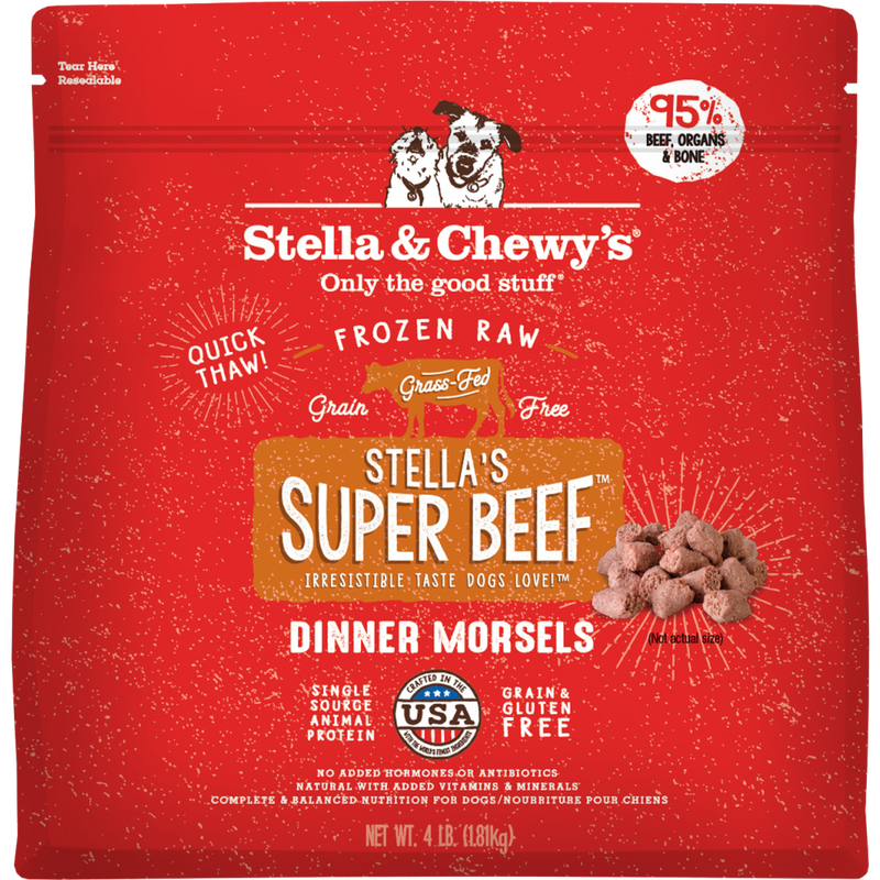 Stella frozen deals dog food
