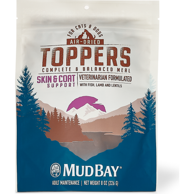 Mud Bay Air-Dried Pet Food Topper, Skin & Coat image number null