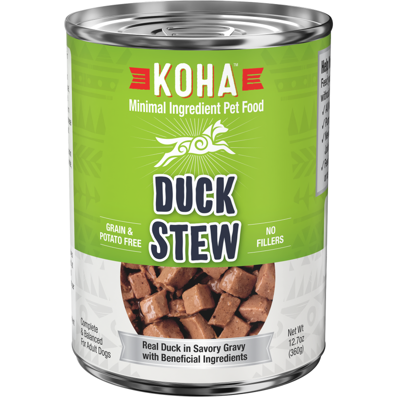 Koha Minimal Ingredient Stew Canned Dog Food, Duck image number null