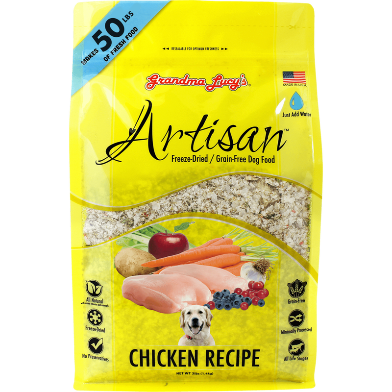 Grandma Lucy's Artisan Freeze-Dried Dog Food, Chicken image number null