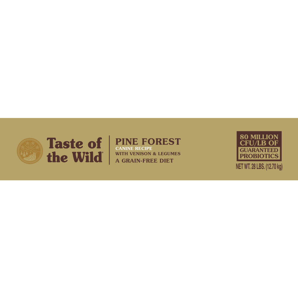 Mud Bay Buy Taste of the Wild Grain Free Dry Dog Food Pine Forest 28 lb for USD 58.99 MudBay