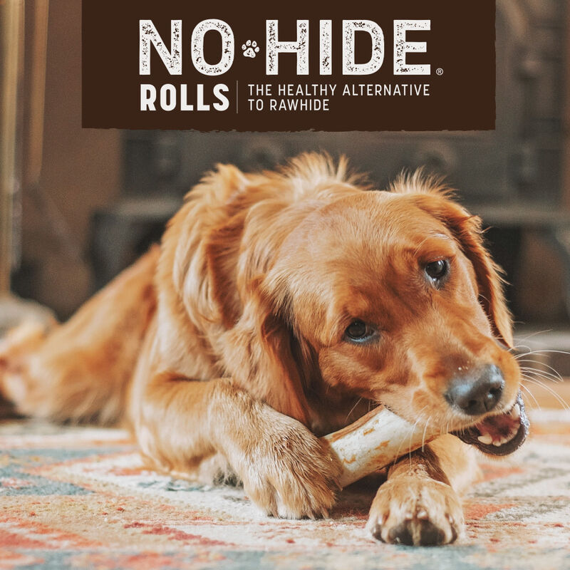 Earth Animal No-Hide Roll Dog Treat, Venison image number null