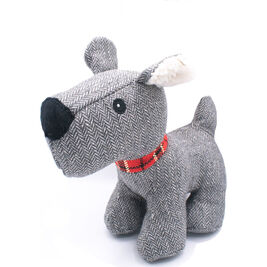 Great & Small Holiday Rope and Tartan Dog Toy, Dog, 19-cm