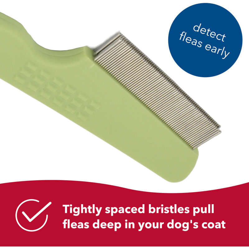 Safari Double Row Flea Comb for Dogs image number null