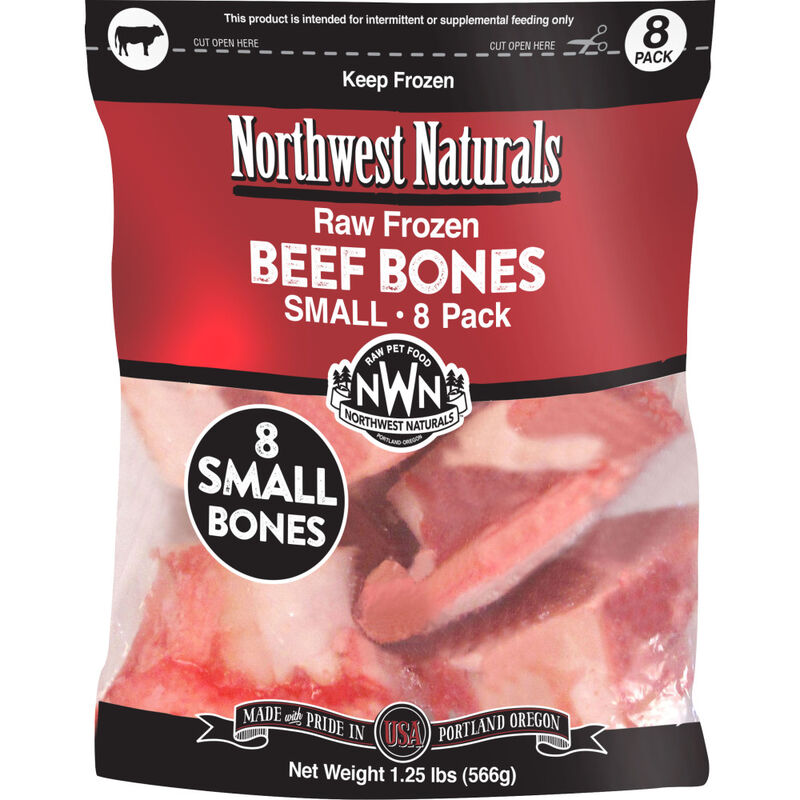 Mud Bay Buy Northwest Naturals Raw Frozen Beef Bone Dog Treats for