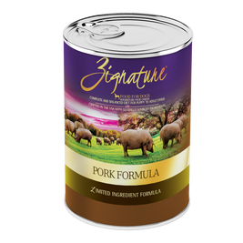 Zignature Limited Ingredient Canned Dog Food, Pork