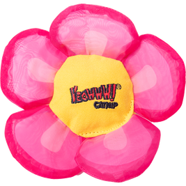 Ducky World Yeowww! Catnip Cat Toy, Daisy's Flower Tops, Pink