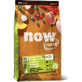 Now Fresh Dry Dog Food, Small Breed Puppy, Turkey Salmon & Duck