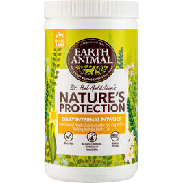 Earth Animal Nature's Protection Flea & Tick Daily Internal Powder Dog & Cat Supplement, 1-lb