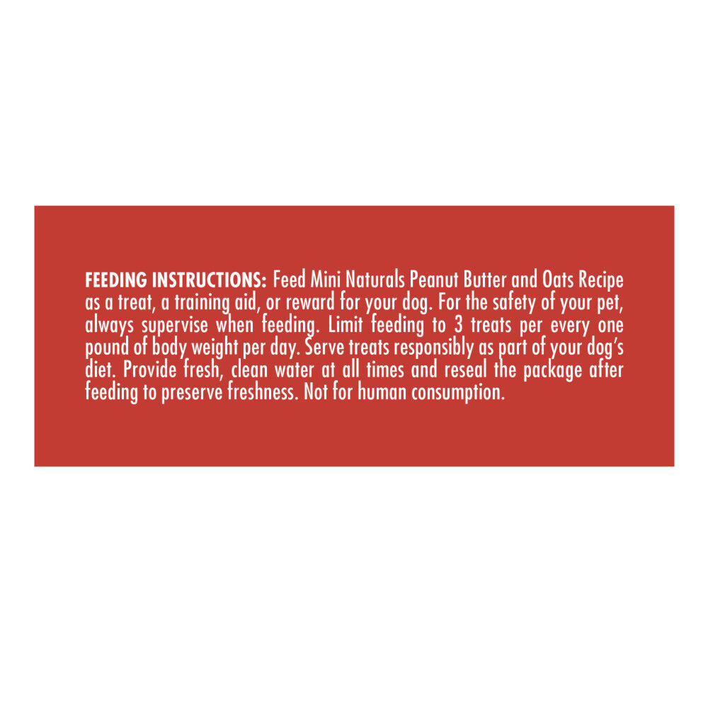 Mud Bay Buy Zuke s Mini Naturals Peanut Butter Oats Recipe Dog