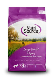 NutriSource Grain Inclusive Dry Dog Food, Large Breed Puppy