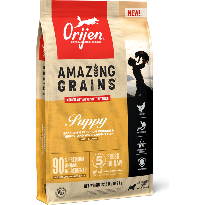 Mud Bay Buy Orijen Amazing Grains Dry Dog Food Puppy for USD 29.99 99.99 MudBay