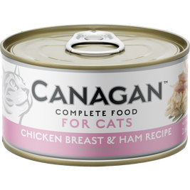 Canagan Grain-Free Canned Cat Food, Chicken & Ham
