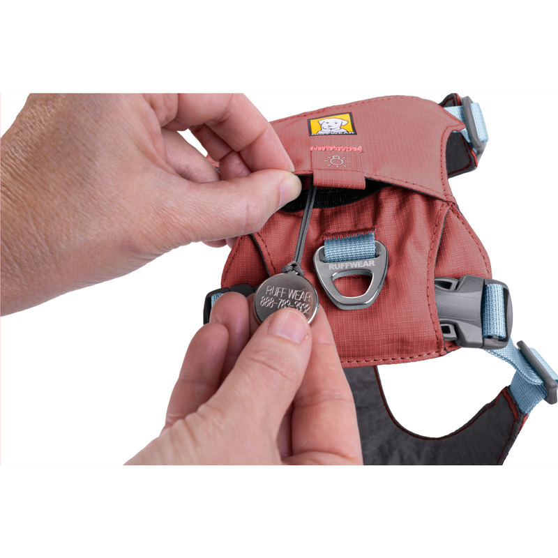 Ruffwear Hi & Light Lightweight Dog Harness, Salmon Pink image number null