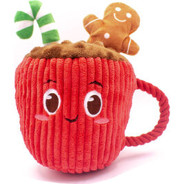 Great & Small Holiday Rope Dog Toy, Hot Chocolate, 15-cm