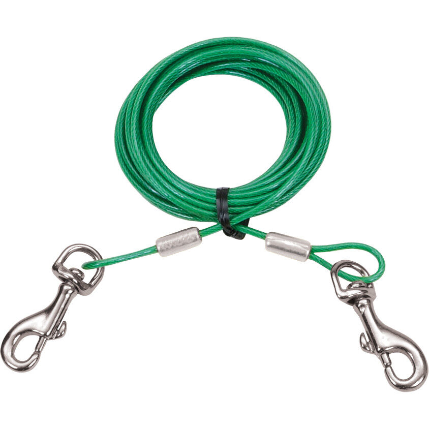 Tie shop out cable