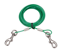 Titan Dog Tie Out Cable, Puppy, 12-ft