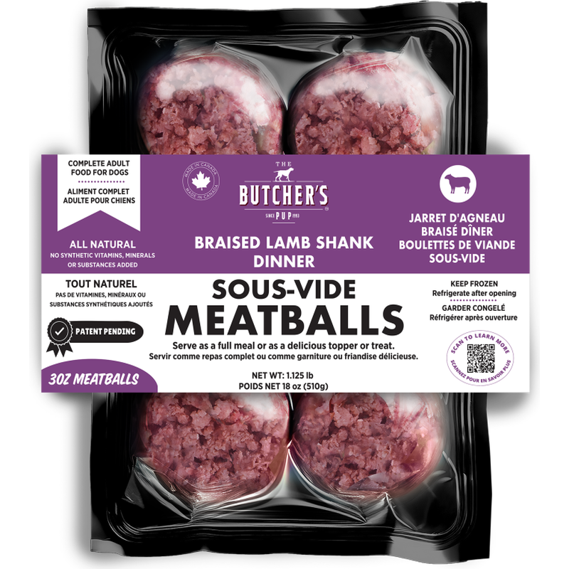 The Butcher's Pup Sous Vide Meatballs, Braised Lamb Shank image number null