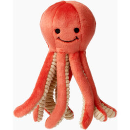 Fluff & Tuff Dog Toy, Squirt Octopus, Small