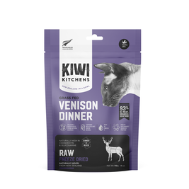 Kiwi Kitchens Freeze-Dried Cat Food, Venison