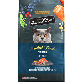 Fussie Cat Market Fresh Dry Cat Food, Salmon