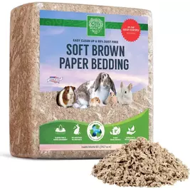 Small Pet Select Bedding, Soft Brown Paper, 56-L