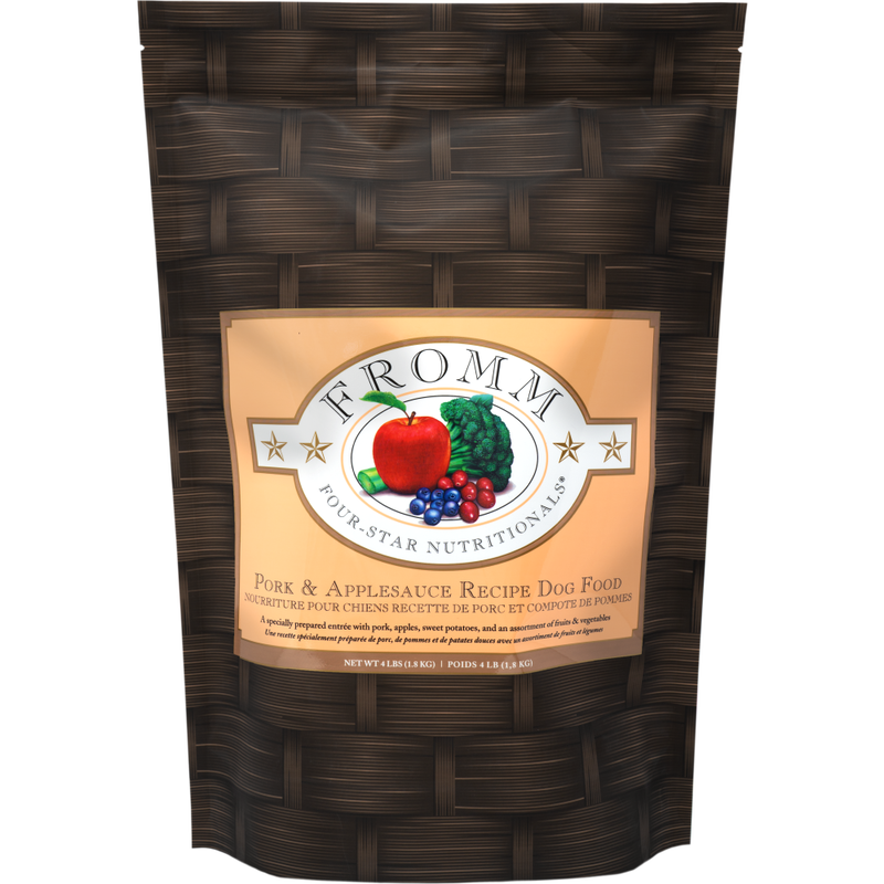 Fromm Four-Star Dry Dog Food, Pork & Applesauce image number null