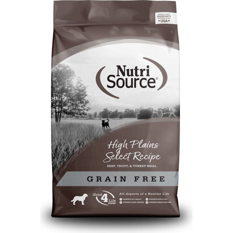 NutriSource Grain Free High Plains Select Small Bites Dry Dog Food