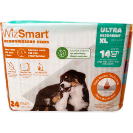 WizSmart Ultra Dog Training Pads, X-Large, 24-count