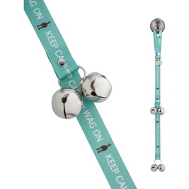 Poochie Bells Potty Doorbell for Dogs, Keep Calm and Wag On