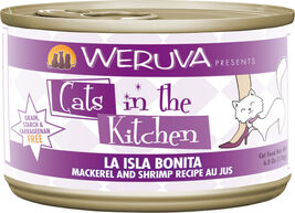 Cats in the Kitchen Originals Canned Cat Food, La Isla Bonita, Mackerel & Shrimp
