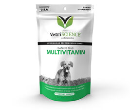 VetriScience Canine Plus Multivitamin Soft Chews Dog Supplement, 30-count